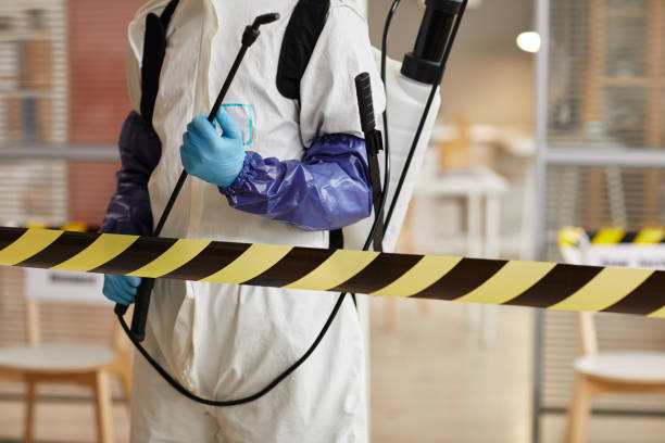 Professional Infectious Disease Decontamination technician working in Shelby, OH